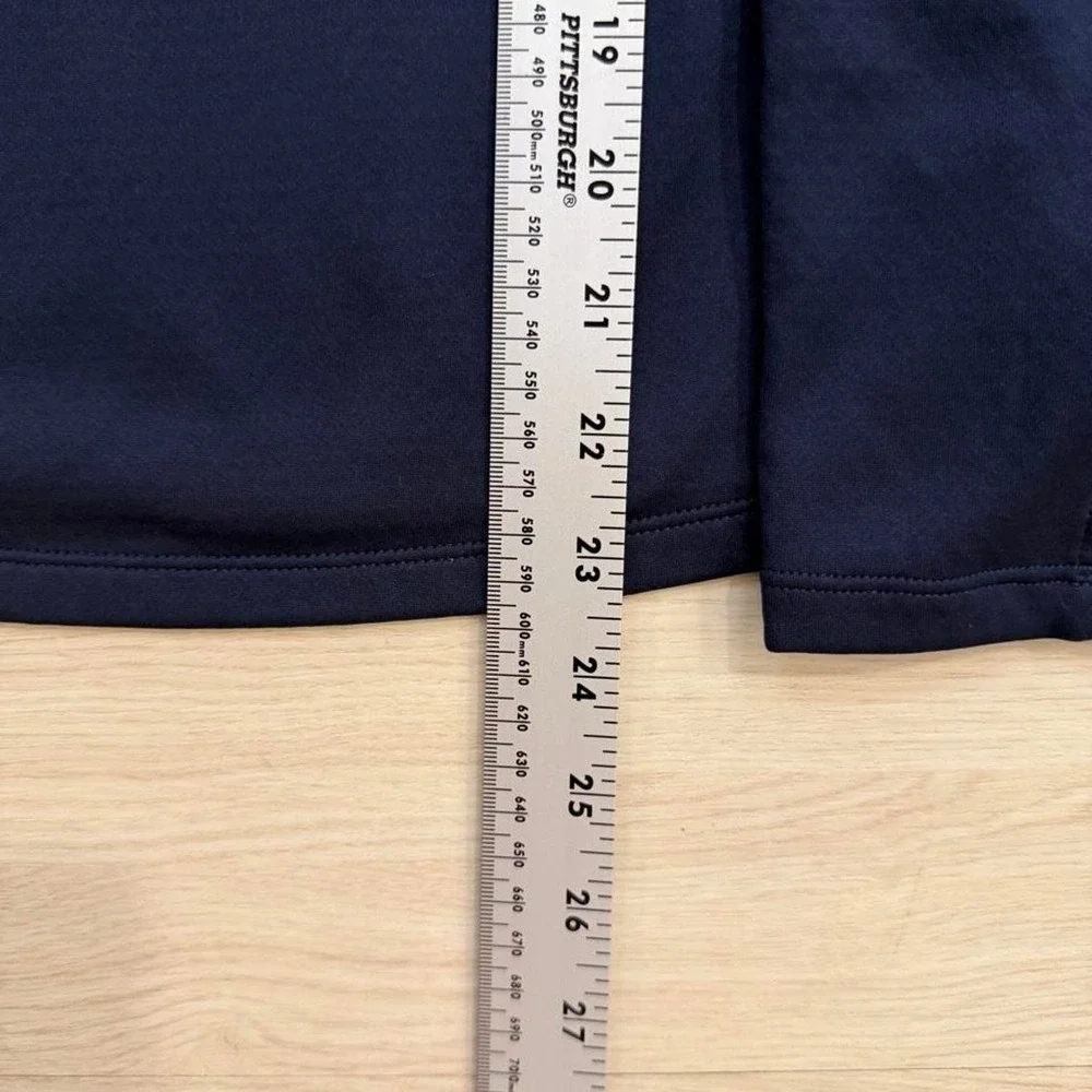 ASICS Thermopolis Half Zip Navy Blue Jacket Womens Size XS Soccer